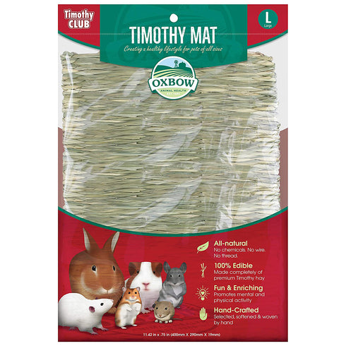 Oxbow Timothy Club Large Mat - Poudre Pet and Feed Supply